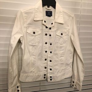 Lucky Brand White Denim Jacket